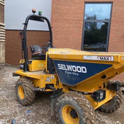 Construction Site Dumper Truck